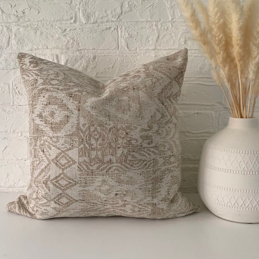 Vintage Textile Boho Pillow Cover